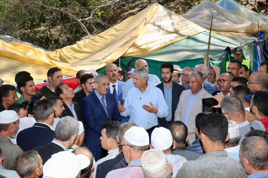 الصديقي يزور ازيلال لمعاينة أضرار الزلزال على النشاط الفلاحي
