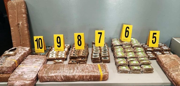إجهاض عملية لتهريب طن و250 كلغ من مخدر الشيرا عبر ميناء طنجة