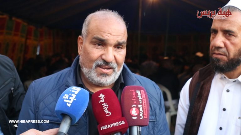 والد الشهيد حمزة: "نشكر جلالة الملك على عنايته والمغاربة على تضامنهم"