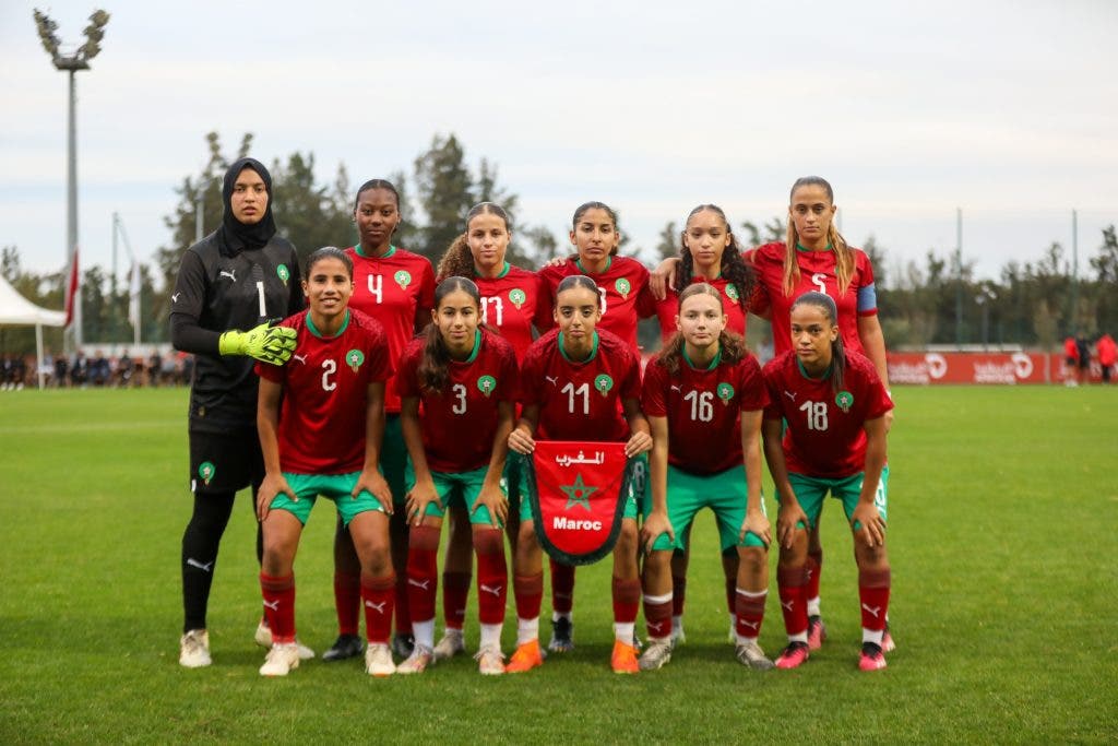 المنتخب المغربي النسوي لأقل من 17 سنة يتعادل وديا مع جنوب أفريقيا