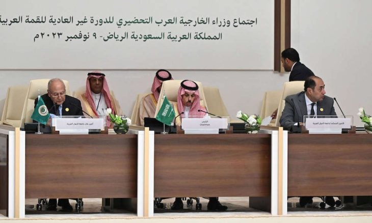 وزراء الخارجية العرب يرفضون "احتلال غزة"