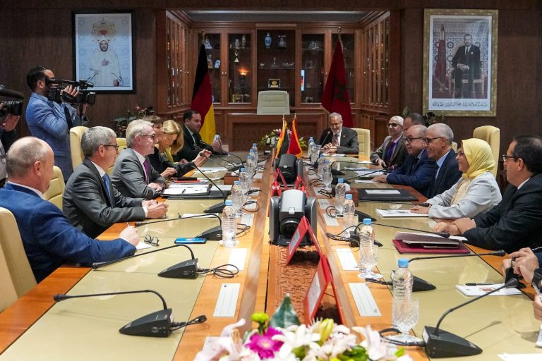 " العلمي" يجري مباحثات مع رئيس مجموعة الصداقة المغاربية بالبرلمان الألماني