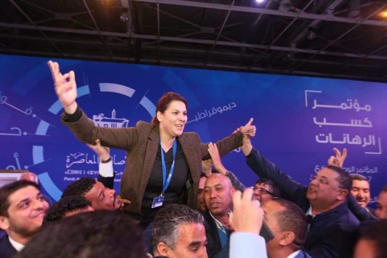 قبل انعقاد المؤتمر.. قيادات "البام" تدفع بالمنصوري لمنافسة وهبي على الأمانة العامة