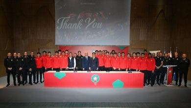 Photo of الجامعة تقيم حفلا على شرف المنتخب المغربي للفتيان