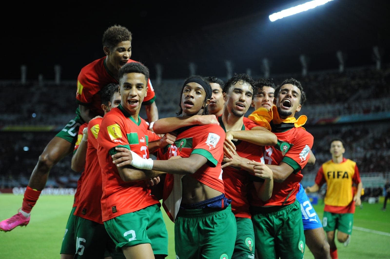 المنتخب المغربي يتعرف على خصمه في ربع نهائي مونديال الفتيان