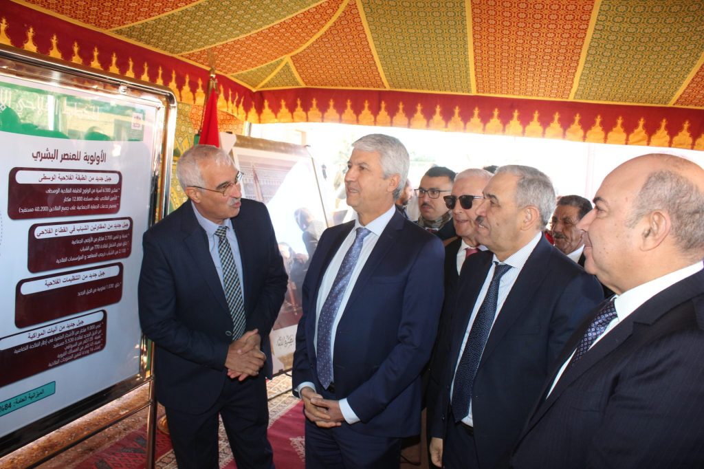 "الصديقي" يطلق مشاريع للتنمية الفلاحية بأزيلال