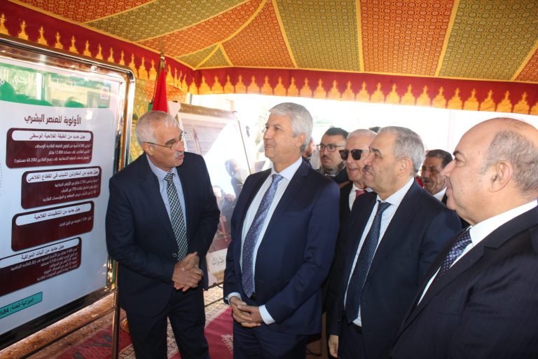 "الصديقي" يطلق مشاريع للتنمية الفلاحية بأزيلال