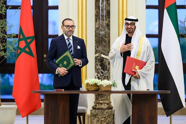 الملك والرئيس الإماراتي يترأسان مراسم تبادل العديد من مذكرات التفاهم