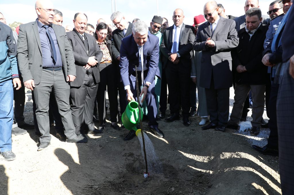 وزير الفلاحة يزور تازة و يطلق عددا من المشاريع بالإقليم