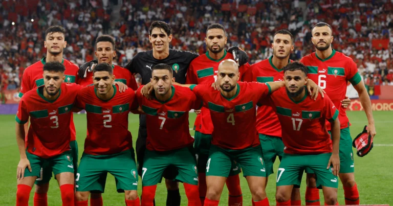 المنتخب المغربي يتوج بجائزة الأفضل في أفريقيا لسنة 2023