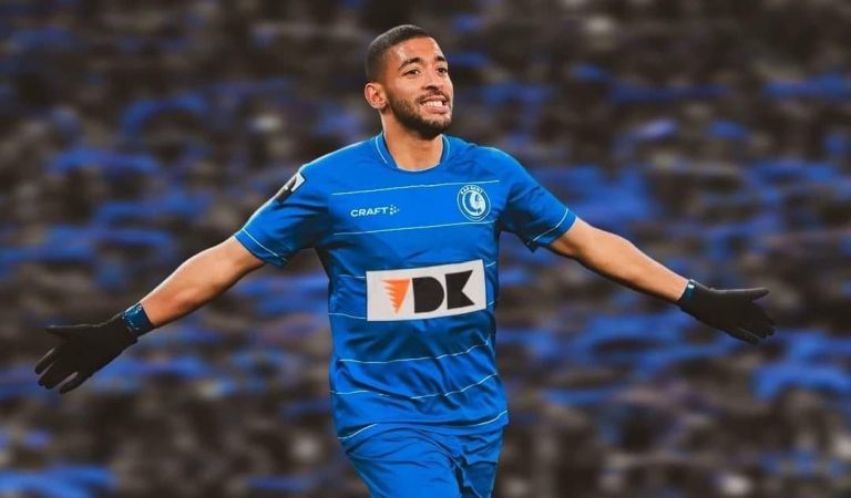 طارق تيسودالي يتألق بثنائية أمام جينك في الدوري البلجيكي