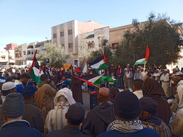 للجمعة الـ14.. وقفات احتجاجية بمدن مغربية تنديدا بالجرائم الإسرائيلية