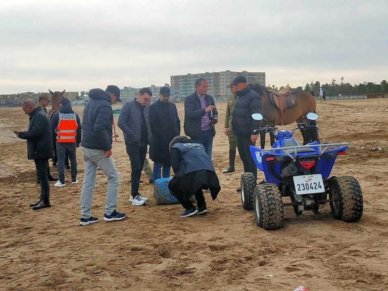 أمواج بحر المحمدية تلفظ كميات من المخدرات