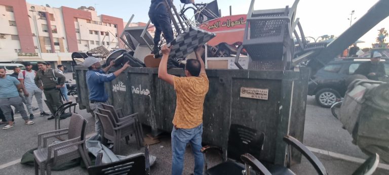 اكادير : السلطات تشن حملة تحرير الملك العمومي بالمحيط الجامعي