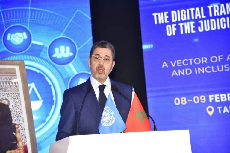 عبد النباوي: إرساء دعائم المحكمة الرقمية يتطلب مواكبة التكنولوجيات الحديثة