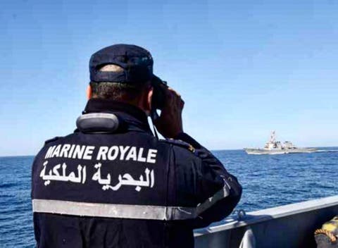 البحرية الملكية تنقذ 32 مرشحا للهجرة السرية بسواحل الداخلة