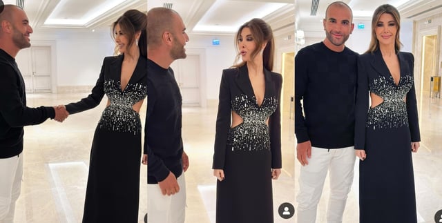 نانسي عجرم ترد على انتقادات ظهورها مع بلوغر إسرائيلي