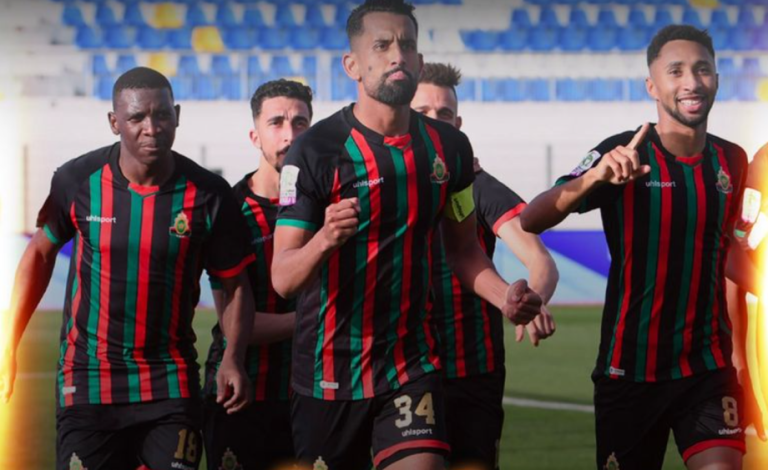 الجيش الملكي يفوز على مضيفه نهضة الزمامرة