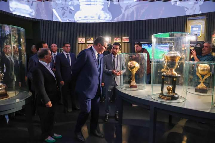 بحضور لقجع وبنسعيد وبنموسى.. أخنوش يفتتح متحف كرة القدم بسلا