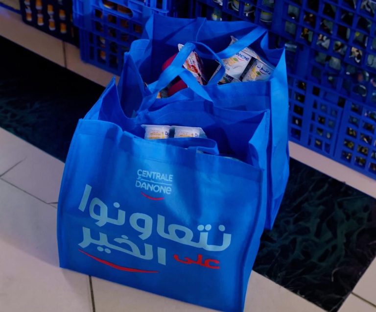"نتعاونو على الخير".. سنطرال دانون تساهم بـ 90 ألف فطور وتوزع 8000 سلة غذائية