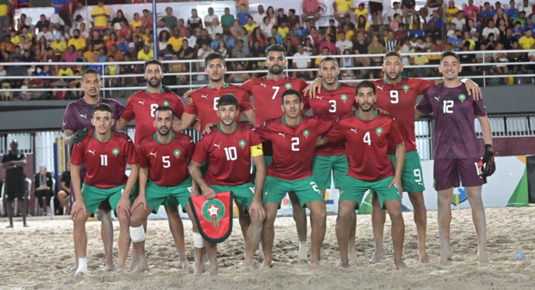 كرة القدم الشاطئية.. المنتخب المغربي يتوج بدوري السلفادور