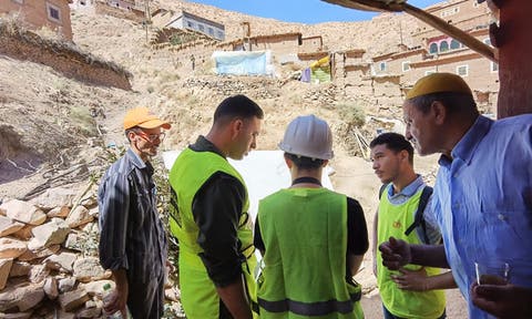 زلزال الحوز: عملية إعادة البناء ما تزال متواصلة بجماعة ثلاث نيعقوب