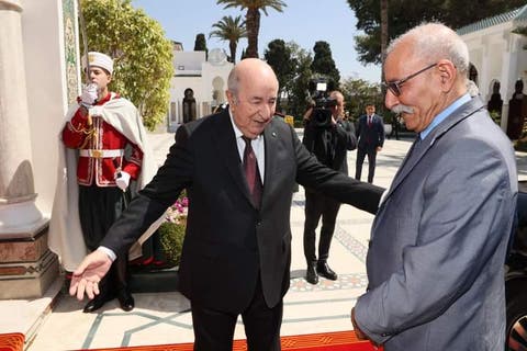 رئيس الجزائر الشمالية يستقبل رئيس الجزائر الجنوبية