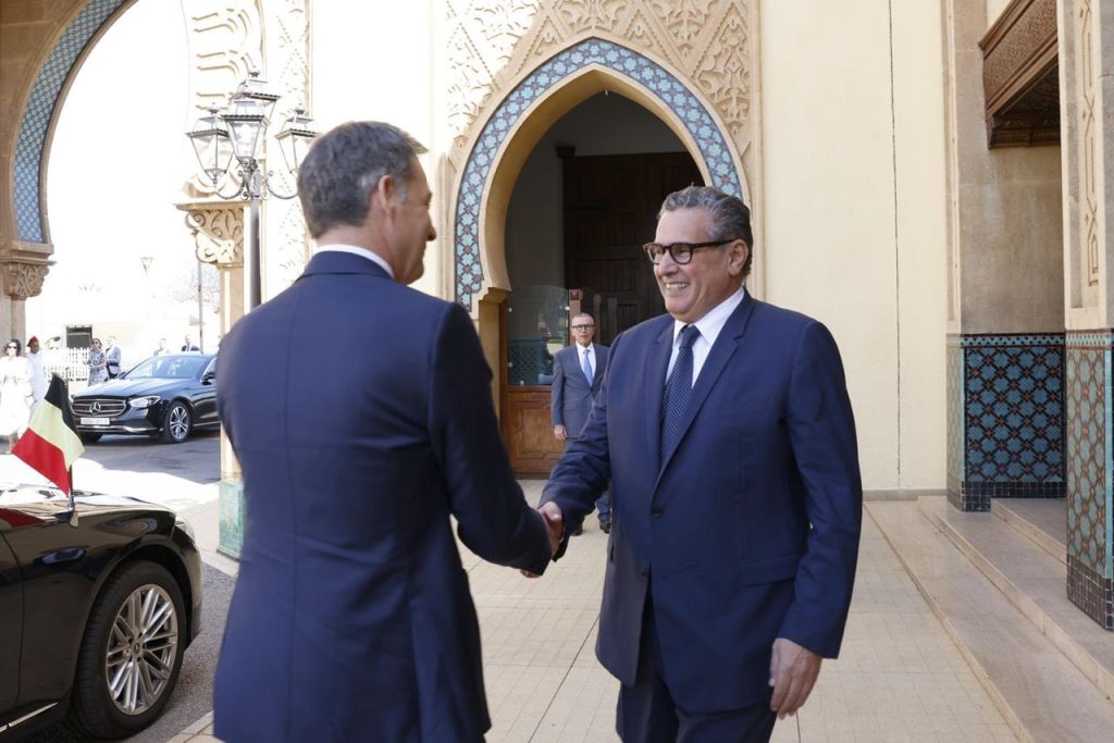 المغرب-بلجيكا.. أخنوش ينوه بمستوى الحوار السياسي وبالتطور النوعي للعلاقات