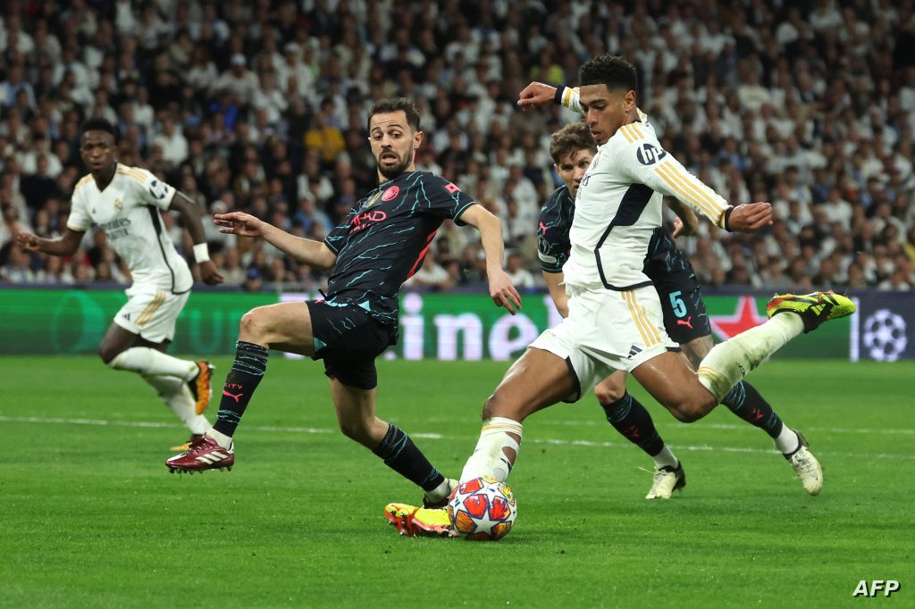 تعادل مثير بين ريال مدريد وسيتي بدوري أبطال أوروبا