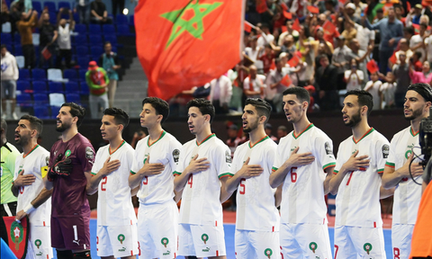 المنتخب المغربي لكرة القدم داخل القاعة على بعد خطوة من الظفر بكأس إفريقيا للأمم
