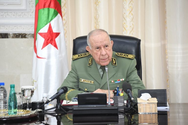 شنقريحة يدعو جيشه من الحدود مع المغرب الى "التحضير القتالي الجيد "