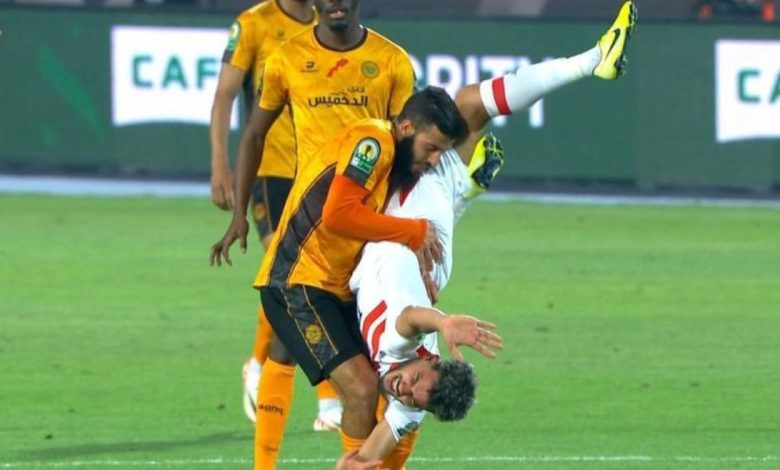 الزمالك المصري يوجه الشكر لياسين البحيري على تصرفه تجاه "دونغا"