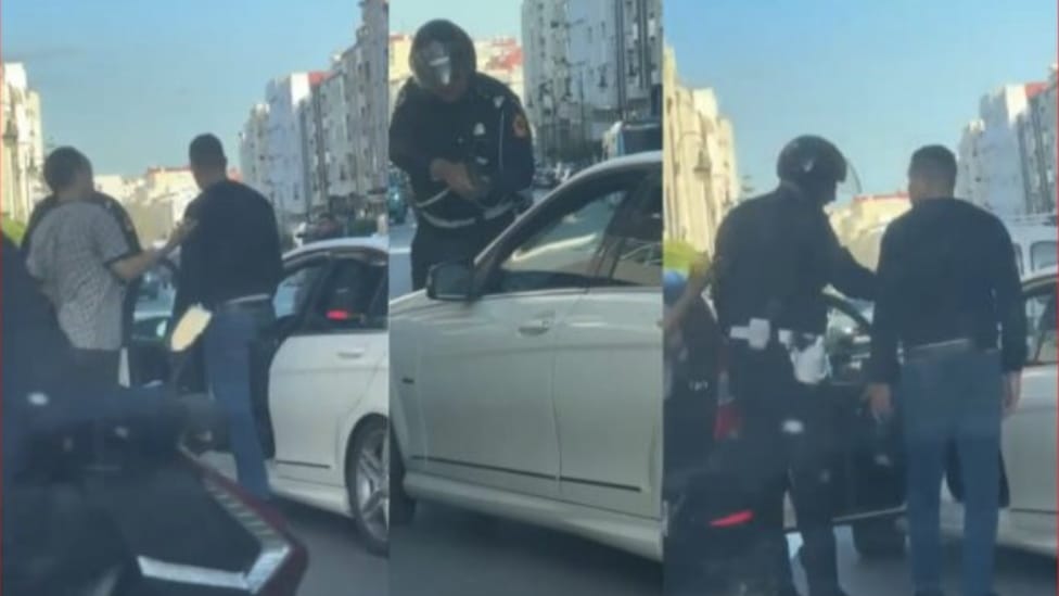 إشهار سلاح وظيفي في وجه سائق يجر شرطي للتحقيق بطنجة