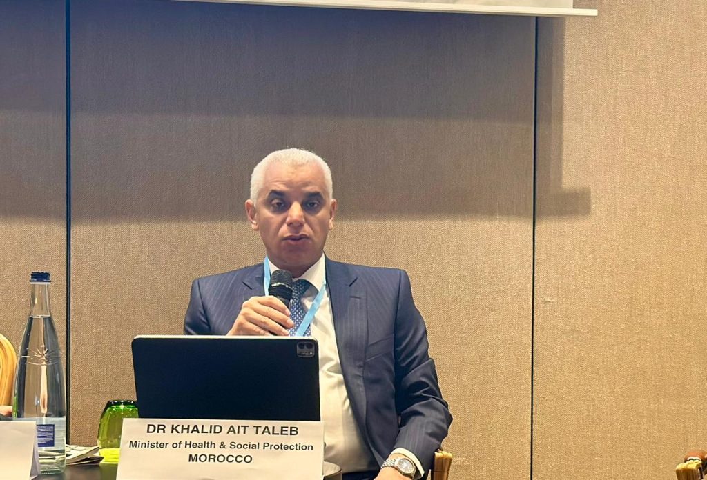 بجنيف.. آيت الطالب يترأس جلسة عمل رفيعة المستوى