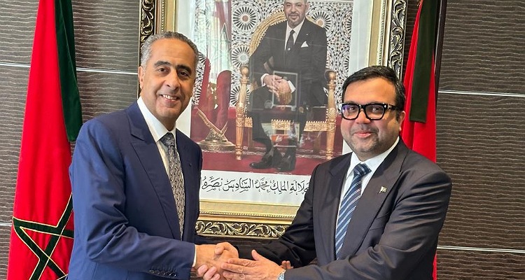 الحموشي يستقبل السفير الباكستاني بالمغرب