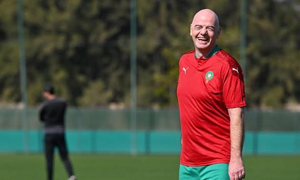 إنفانتينو للمنتخب المغربي: أبهرونا كما فعلتم في المونديال