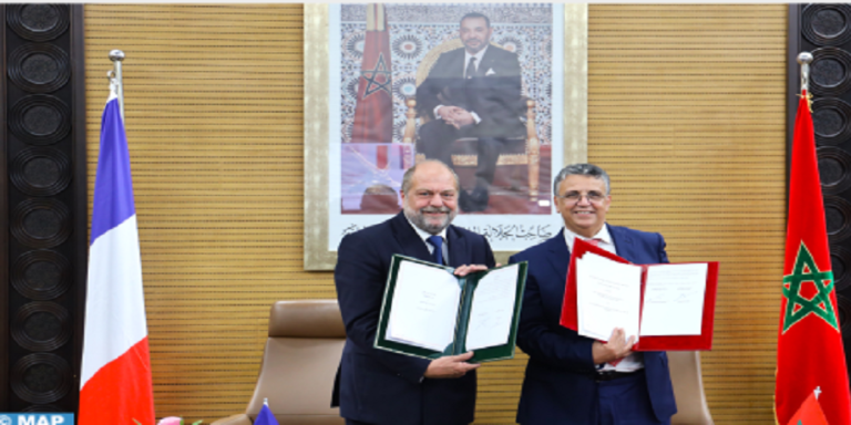 وزير العدل الفرنسي : فرنسا والمغرب مرتبطان بتضامن جد وثيق