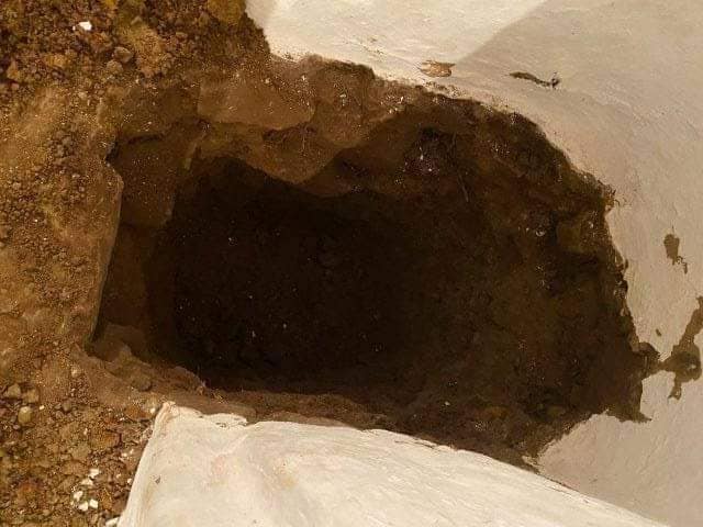 الحفر والتنقيب عن كنز بمنزل كاد يسقط عمارة أخرى بمدينة برشيد