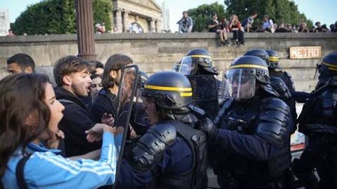 فرنسا: مظاهرات وأعمال شغب في مدينة ليون احتجاجا على نتائج الانتخابات