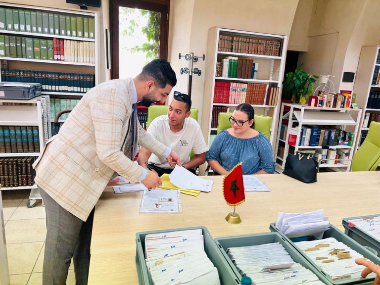 قنصلية متحركة تعنى بأغراض مغاربة في لاتيانو جنوب إيطاليا