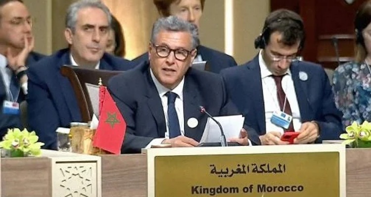 أخنوش: "ما يحدث في غزة مأساة إنسانية حقيقية"