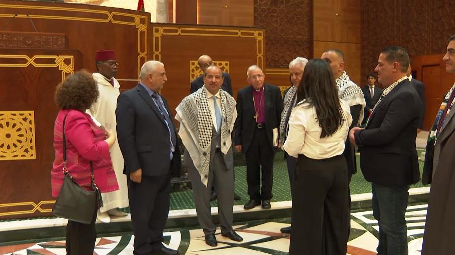 وفد فلسطيني يعبر عن الامتنان لما يقوم به المغرب نصرة للقضية
