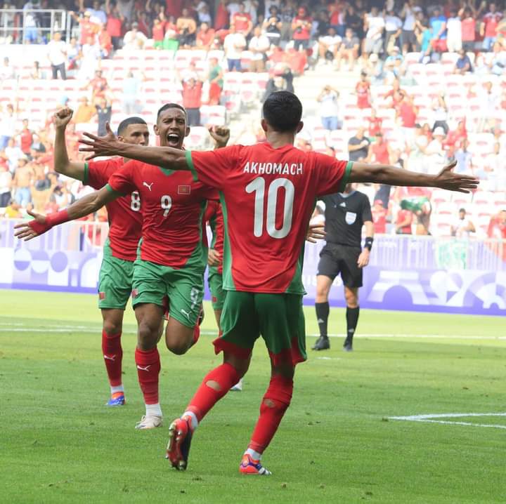 ترتيب مجموعة المغرب في أولمبياد باريس 2024