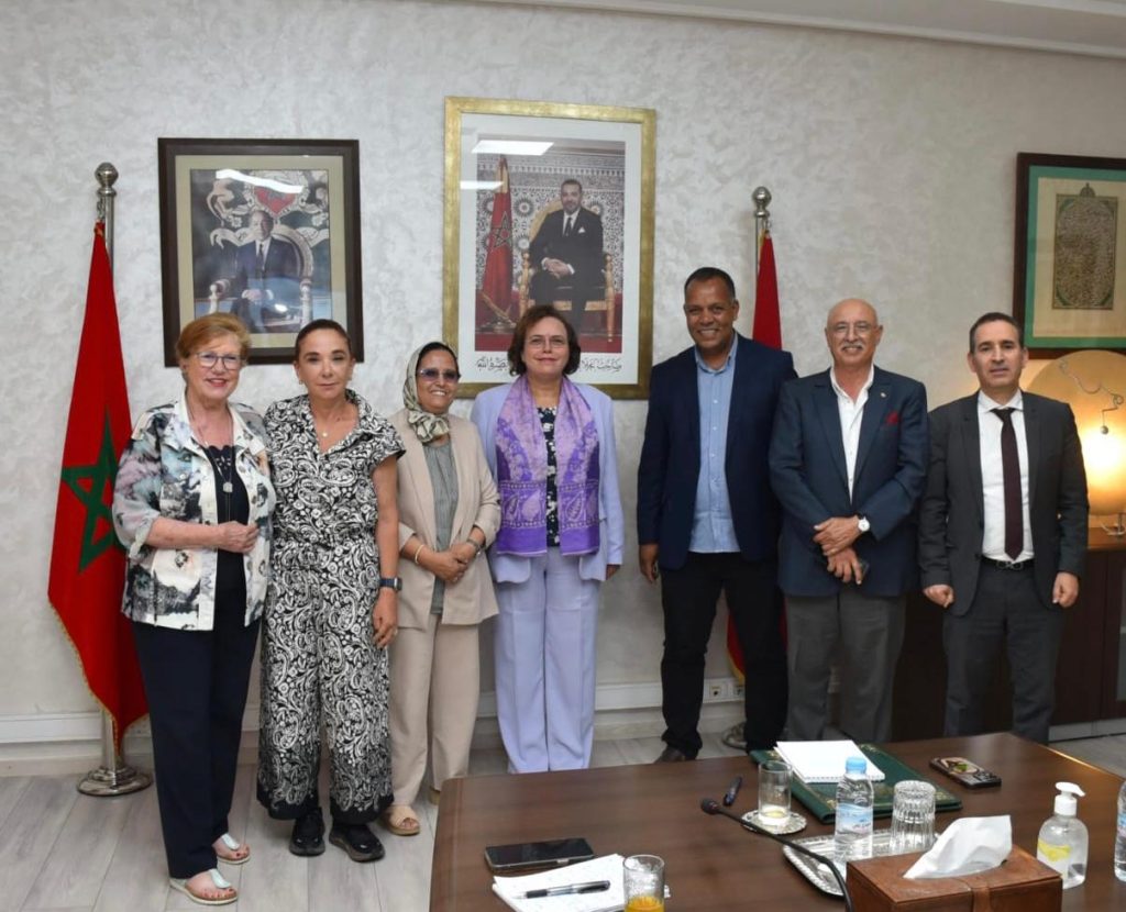 حيار تستقبل ممثلين عن الاتحاد الوطني للجمعيات العاملة في مجال الإعاقة