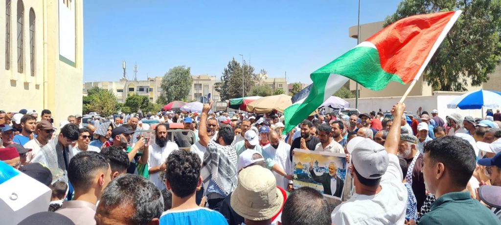 وقفات احتجاجية بالمدن المغربية تنديدا بالعدوان على غزة