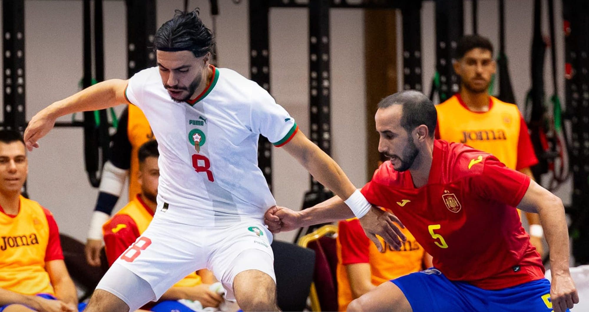 أسود القاعة يثأرون من المنتخب الإسباني