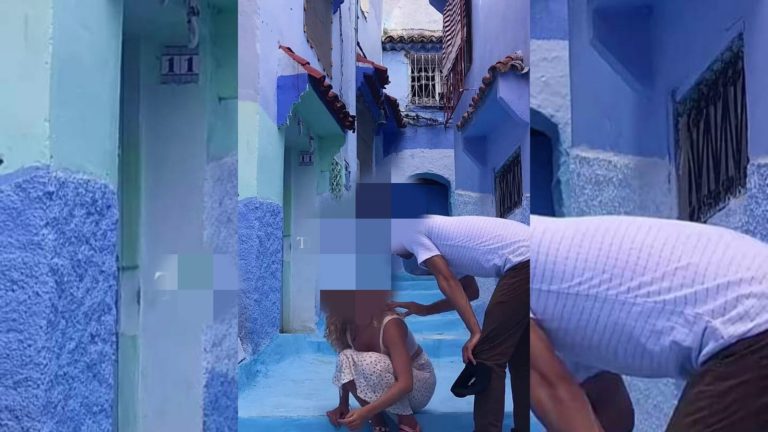 شفشاون : الأمن يتفاعل بسرعة مع "فيديو" يظهر حادثة تـ..ـحرش بسائحة أجنبية
