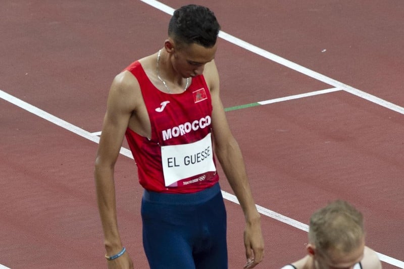 المغربي عبد العاطي الكص يفشل في التأهل لنصف نهائي 800 متر بأولمبياد باريس
