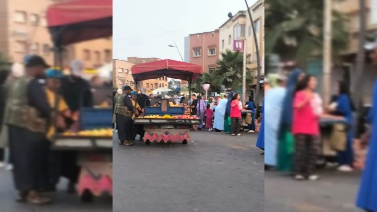 مديونة : الباعة الجائلون وعرباتهم يستعمرون الشوارع خلال عطلة "القائدة "