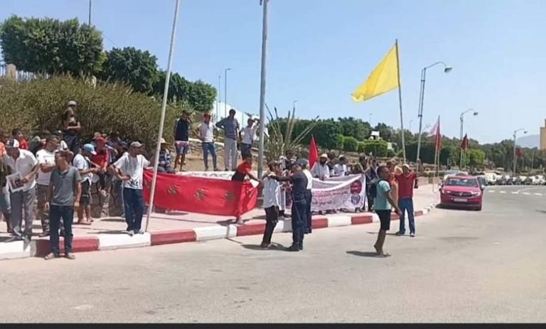تاونات : العطش يخرج ساكنة جماعة امحمد بلحسن للإحتجاج قبالة العمالة